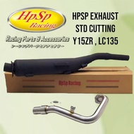 HPSP RACING EXHAUST STANDARD CUTTING LC4S(V1-V7) Y15ZR RS/RSX150 Y16ZR W125 NVX155