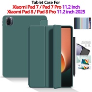 For Xiaomi Pad 7 Pad 8 11.2'' Xiaomi Pad 7 Pro pad 8PRO 11.2 inch 2025 Fashionable Tri Fold PU Leath