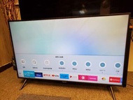 超薄 Samsung 49' 4K 7100 UHD Smart Led TV, 內連 Airplay, Apps 網速極快，保用1年