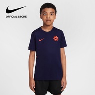 Nike Older Kids Dri-FIT Erling Haaland Academy Tee - Blackened Blue