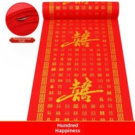Wedding Aisle Runner Red Carpet Slip-resistant