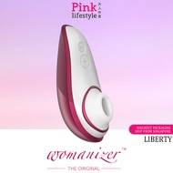 Womanizer - Liberty Red Wine Clitoral Sucking Nipples Vibrator. Oral sex toys, Adult Toy