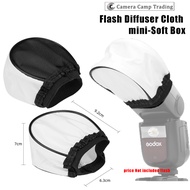 Universal Flash Diffuser Cloth Mini Softbox for Speedlite ( Suitable for Godox - V1 /V860/V850/TT685