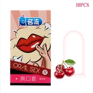 ✤OLO 30 Piece Oral Sex Condom Safe Contraception Cherry Flavor Natural Latex Condoms Sex Toys for Me