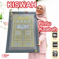 FRAME KISWAH KAABAH GOLD | PINTU KAABAH ∣ MAHLIGAI SENI ∣ FRAME KHAT