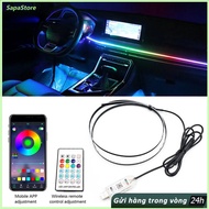Car interior air generator light 1 product 1 light controlled via APP Strip / border type Full color