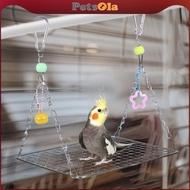 PETSOLA Bird Cage Perch Decorative Accessories Creative Parrot Hammock Perch for