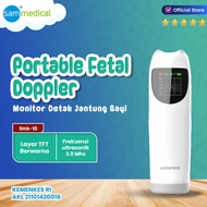 Jumper Fetal Doppler Portable Wireless SHA10/Portable Fetal Doppler Hearing Aid Fetal Heart Rate