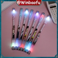 Balance Pen Spinning Pen Light Spining Oily Pen Fingers Flexible Student Pencil Flash Rotating Gamin