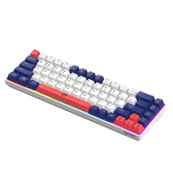 UTOPUS 68 Keys RAIKU K68 Keyboard Blue Switch Thai Keys Wired Keyboard Backlight Office Keyboard Ga