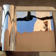 [Noel.sg] 60x100cm DIY Silver Reflective Solar Film Decorative Mirror Foil Home Wall Sticker
