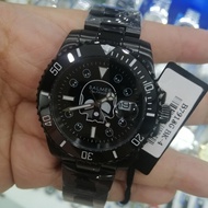 Balmer B7918G BK-4 Men's Quartz Sapphire 50M Black-Tone Stainless Steel Bracelet Watch