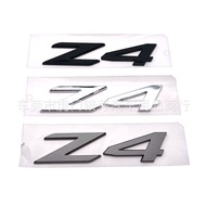 BMW Z4 Black 3D Letter Emblem Badge Sticker Rear Trunk Decal Car Modification Accessories Waterproof