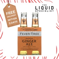Fever-Tree Premium Ginger Ale Mixer - 4 x 200ml