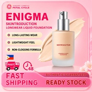 Enigma Liquid Foundation with Long-Lasting Flawless Coverage Waterproof Oil Control Matte Finish