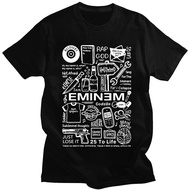 Rapper Eminem Slim Shady T-Shirts Fashion Vintage Graphic T Shirt Men Gothic Tee Shirt Oversized Hip Hop Streetwear Unisex Large Size XS-4XL-5XL-6XL