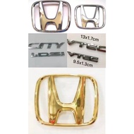 HONDA CITY gd8 2003 2006 2008 iDSI VTEC Chrome Gold Emblems Logo