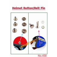 Universal Helmet Button Visor Helmet Belt Pin Paku Button Visor MS88 NS88 BELL MHR SGV Magnum Apollo LTD Kent Index Xdot