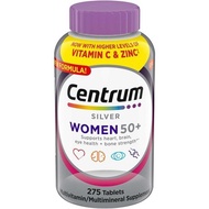 Centrum Silver Women 50+ Multivitamin Tablets, 275 Count, Made in USA