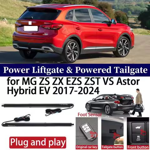 ZhuCamX for MG ZS ZX EZS ZST VS Astor Hybrid EV 2017-2024 Car OEM Power Liftgate Automatic One-Click