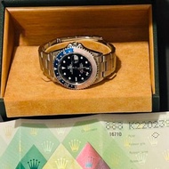 Rolex..GMT-Master II 藍黑圈……....(2003年)香港行貨(FULL SET)