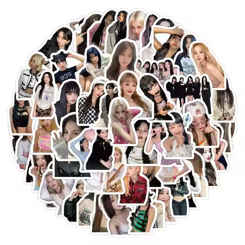 100PCS Kpop Gilrs Group (G)I-DLE Soyeon MINNIE MIYEON YUQI SHUHUA Graffiti stickers for Helmet Bicyc