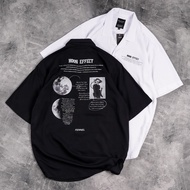 KEMEJA TY46DX [N00301] Full Print Distro Shirt with MOON EFFECT Motif