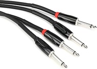 Roland Black Series Interconnect Cable, Dual 1/4-Inch to 1/4-Inch, 10-Feet
