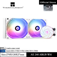 Thermalright AQUA ELITE 240 White ARGB CPU Liquid Cooler White 5V 3PIN CPU Fan Integrated Water Cool