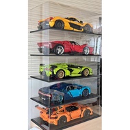 Suitable for Lego 42206 Ferrari Red Bull Fleet F1 Racing Display Box Transparent Matching Anti-dust 