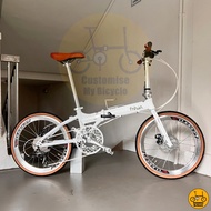 🐧 Fnhon Blast 22” 𝗠𝗥𝗧/𝗕𝘂𝘀-𝗳𝗿𝗶𝗲𝗻𝗱𝗹𝘆 14 Freebie 𝗟𝗶𝗴𝗵𝘁𝘄𝗲𝗶𝗴𝗵𝘁 Folding Foldable Bicycle Bike Shimano Snow