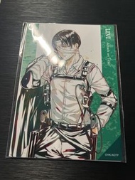 全新未拆 進擊的巨人 ani art第四彈 兵長里維相卡set 一set兩張 進巨 levi