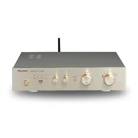 2x250W Sound Amplifier 5.0 Bluetooth High Power Amp SNR80dB Pre-stage Audio 4-8ohm Amplifier USB Inp