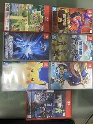 Pm問價 Nintendo Switch switch 2 pokemon 寶可夢 Pokémon 朱 傳說阿爾宙斯 Let's Go 皮卡丘 比卡超、Pokopia Z-A legends 劍 鑽石
