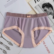 vogue (1 ชิ้น) กางเกงใน กางเกงในหญิง กางเกงใน กางเกงชั้นในลูกไม้ สไตส์ญี่ปุ่น ฟรีไซส์