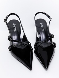 [Pomelo] รองเท้าส้นสูง รุ่น The Karen Kitten Heels / The Karen Kitten Heels