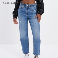 American Eagle Highest Rise 90s Boyfriend Crop Jean กางเกง ยีนส์ ผู้หญิง ไนน์ตี้ บอยเฟรนด์ ครอป (WS