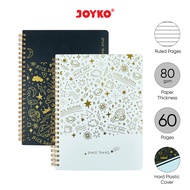Buku Tulis Catatan Bergaris Ruled Notebook Joyko NB-710 A5 SpaceTravel
