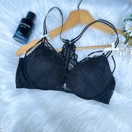 Black Lace Bra Beautiful Shape Tight Label size: B80/36