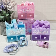 Plastic Box Small Items Cartoon Pattern 9.2x6x9.8cm