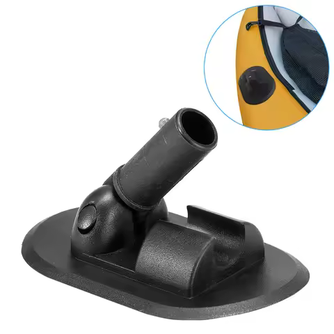 180 Degree Rotation Kayak Canopy Mount Base for Inflatable Boat Canoe Awning Sun Shelter for Surfing
