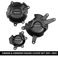 [Factory Wholesale] CB650R Engine Cover Kit CBR650R Protective Cover​ Honda 2014-2023 CB650F CBR650F