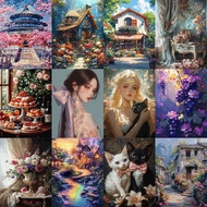 Drofe,paint by numbers,painting by number,canvas painting,digital oil painting by numbers,number pai