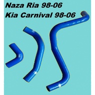 DEFI Naza Ria Kia Carnival 1998 2006 Radiator Silicone Hose (Top Center Bottom) OK558-15-191E OK56P-