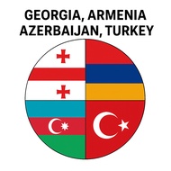 Georgia, Armenia, Azerbaijan, Turkey Unlimited Data Travel SIM CARD *4 Destinations*