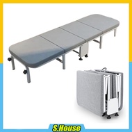 Portable Bed Single Recline Foldable Adjustable Sleep Nap Office Hospital Camp Katil Tilam Lipat Pejabat Tidur