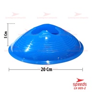 speeds cone mangkuk alat olahraga latihan lapangan marker sport 005-2 - 005-2 biru