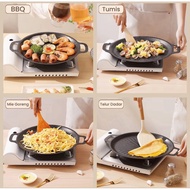 BBQ Grill Pan Korea 36cm Non-Stick
