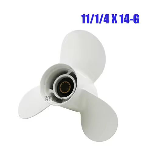 Boat Engine Aluminum Propeller 663-45958-01-EL For Yamaha Outboard Motor 25-60HP