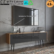 5ft Tv Cabinet Up to 65inch Tv - Kabinet Tv - Tv Cabinet 65/Inchi - Kabinet Rak Wall Mounted TV Cabi
